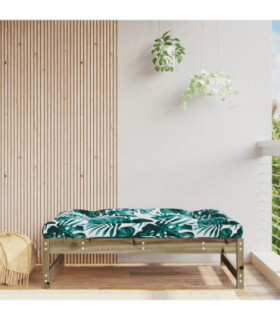 vidaXL Garden Footstool 120x80 cm Impregnated Wood Pine