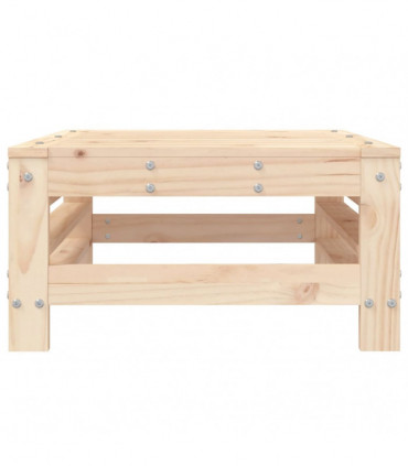 vidaXL Garden Footstool Solid Wood Pine