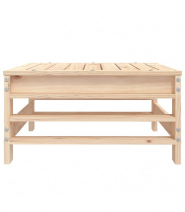 vidaXL Garden Footstool Solid Wood Pine