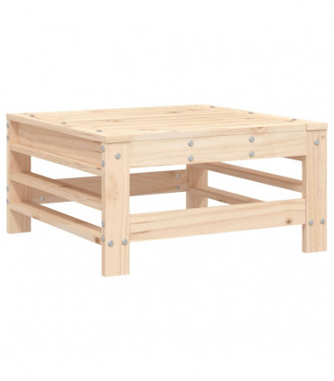 vidaXL Garden Footstool Solid Wood Pine