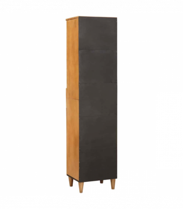 vidaXL Bathroom Cabinet with Drawer Light brown 38 x 33.5 x 160 cm