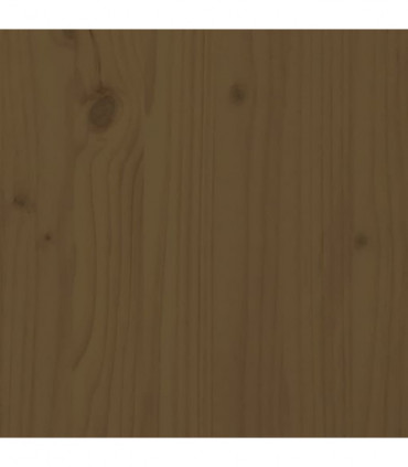vidaXL Bed Headboard Honey Brown 138.5x3x81 cm Solid Wood Pine