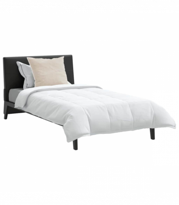 vidaXL Duvet Set with Pillow 2 pcs White 135 x 200 cm Down