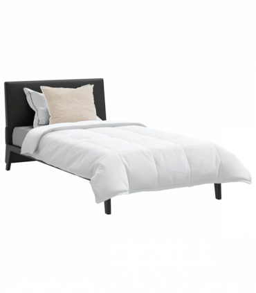 vidaXL Duvet Set with Pillow 2 pcs White 135 x 200 cm Down