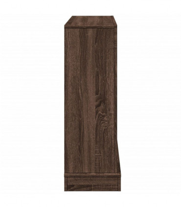 vidaXL Fireplace Surround Brown Oak 100x30x87.5 cm Engineered Wood