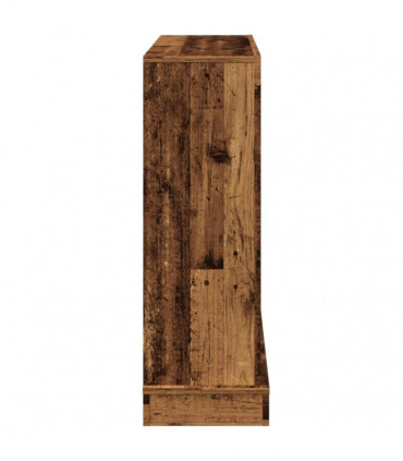 vidaXL Fireplace Surround Old Wood 100x30x87.5 cm Engineered Wood