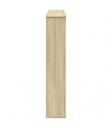 vidaXL Fireplace Surround Sonoma Oak 100x20x100 cm Engineered Wood