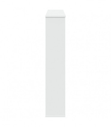 vidaXL Fireplace Surround White 100x20x100 cm Engineered Wood