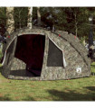 vidaXL Fishing Tent 4-Person Camouflage Waterproof