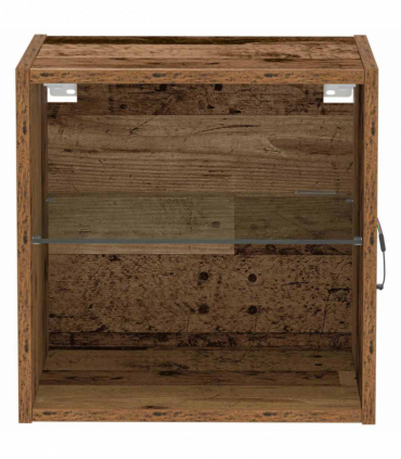 vidaXL Floating Shelf Brown 40 x 28.5 x 40 cm Engineered wood