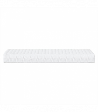 vidaXL Foam Mattress White 90x190 cm Hardness H2 H3