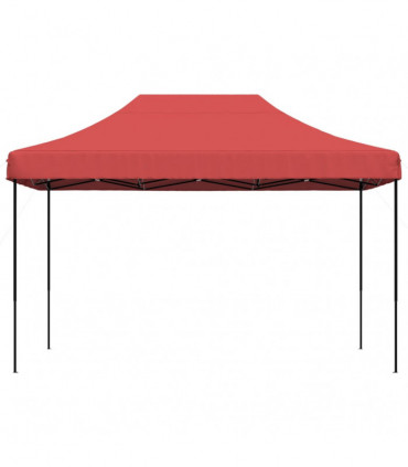 vidaXL Foldable Party Tent Pop-Up Burgundy 410x279x315 cm