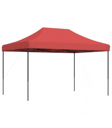 vidaXL Foldable Party Tent Pop-Up Burgundy 410x279x315 cm