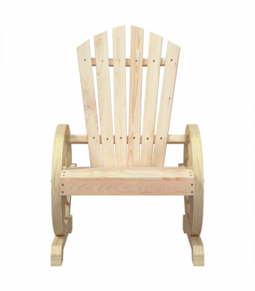 vidaXL Garden Adirondack Chair Solid Wood Fir