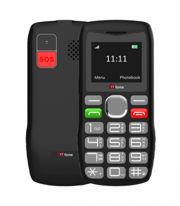 TTfone TT890 4G Senior Phone  Easy to Use Big Button Mobile Phone with Emergency Assistance Button, USB-C Charging, Bluetooth, Camera  Unlocked with Vodafone Sim Card