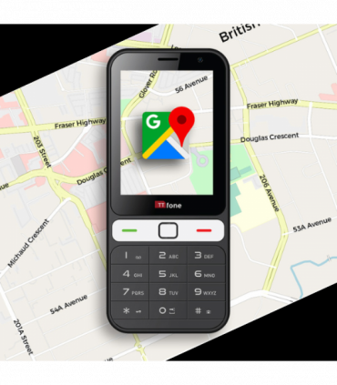 TTfone TT280  Simple 4G Dual SIM Bar Phone with Android, 2.8" Touchscreen, Keypad, 2MP Camera, USB-C - Easy to Use Unlocked Mobile (with USB Cable and Vodafone Sim Card)