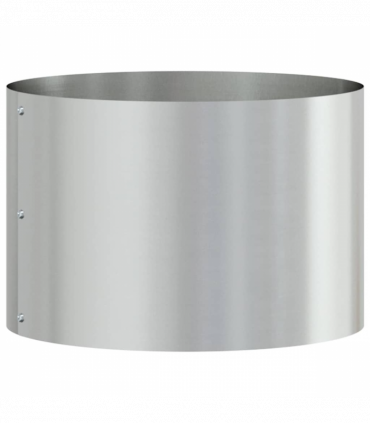 vidaXL Garden 5 pcs Silver 30 x 30 x 20 cm Galvanised steel