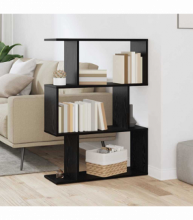 vidaXL Book Cabinet Grey 70 x 14 x 97 cm Engineered wood