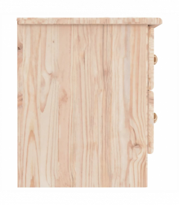 vidaXL Bedside Cabinet ALTA 41x35x41 cm Solid Wood Pine