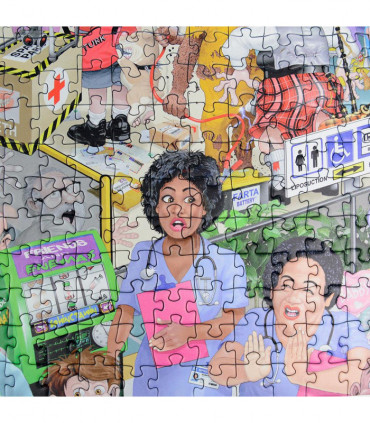 Mike Jupp 'I Love Healthcare 1000 Piece Jigsaw Puzzle