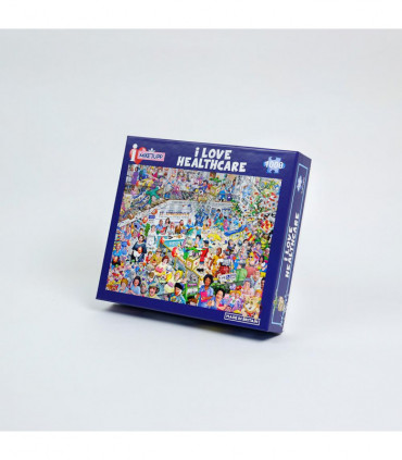 Mike Jupp 'I Love Healthcare 1000 Piece Jigsaw Puzzle