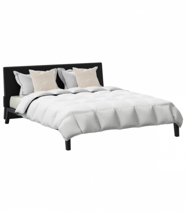 Winter Duvet Set 3 pcs White 200 x 220 cm Microfiber, Cotton