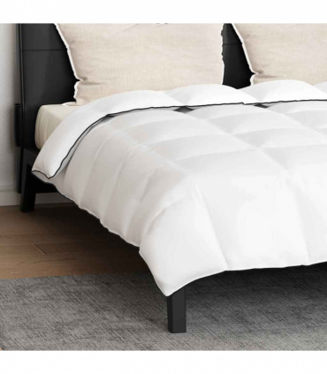 Winter Duvet Set 3 pcs White 200 x 240 cm Microfiber, Cotton