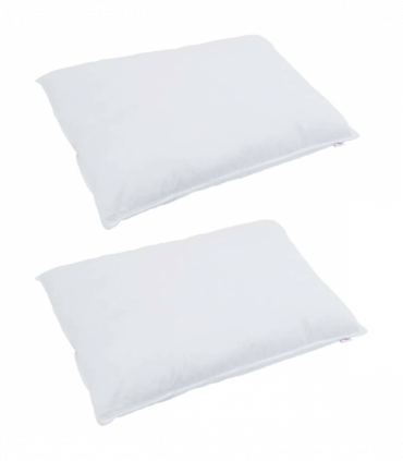 Winter Duvet Set 3 pcs White 240 x 200 cm Microfiber, Cotton