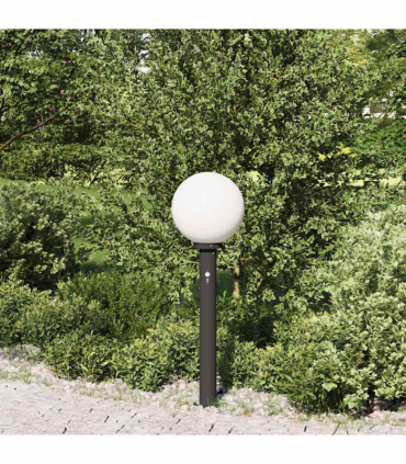 vidaXL Bollard Light with Sensor 80 cm Black IP44