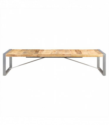 vidaXL Coffee Table 180x90x40 cm Rough Mango Wood