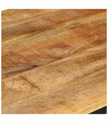vidaXL Dining Table 110x60x76 cm Solid Wood Mango
