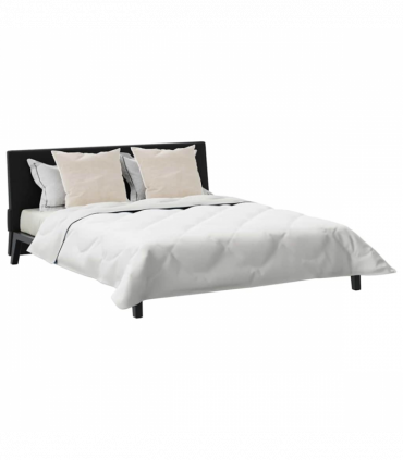 vidaXL Duvet Other with Pillow 3 pcs White 200 x 200 cm Microfibre