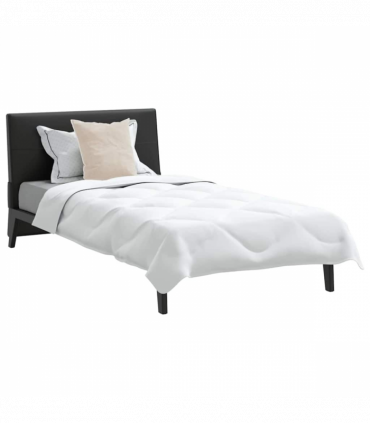 vidaXL Duvet Set with Pillow 2 pcs White 135 x 200 cm Microfiber