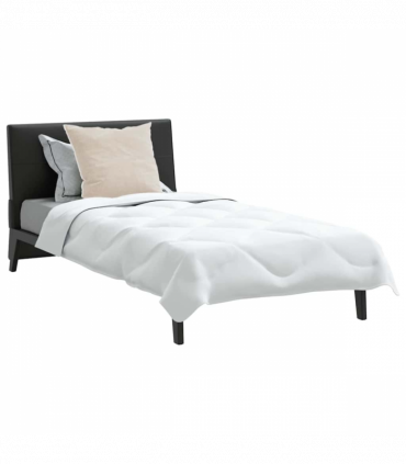 vidaXL Duvet Set with Pillow 2 pcs White 135 x 200 cm Microfiber