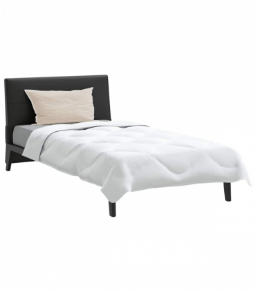 vidaXL Duvet Set with Pillow 2 pcs White 135 x 200 cm Microfiber