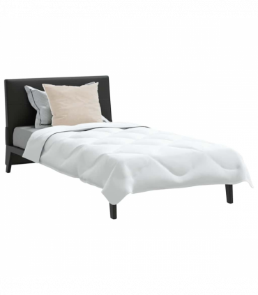 vidaXL Duvet Set with Pillow 2 pcs White 135 x 200 cm Microfiber