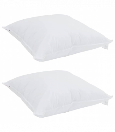 vidaXL Duvet Set with Pillow 3 pcs White 200 x 200 cm Microfiber