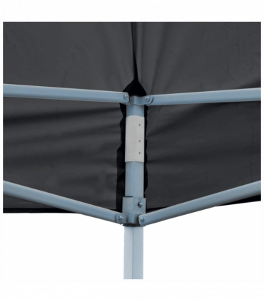 vidaXL Folding Pop-up Partytent with Sidewalls 3x6 m Anthracite