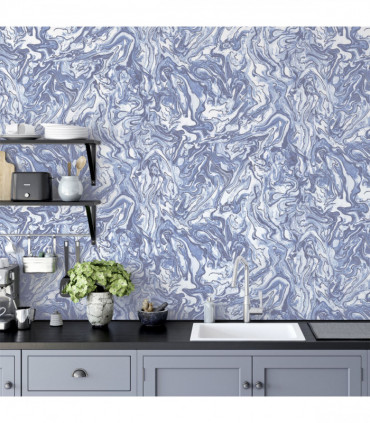 Liquid Marble Navy sw12