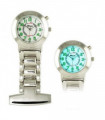Ravel Nurses Watch with EL Backlight - Silver R1101EL