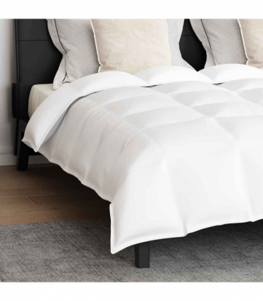 Winter Duvet Set 3 pcs White 260 x 220 cm Microfiber, Cotton