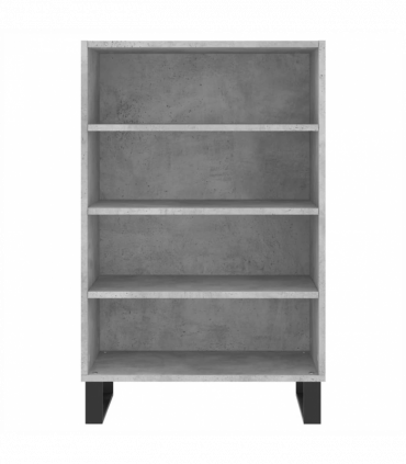 vidaXL Highboard Concrete Grey 57x35x90 cm Engineered Wood