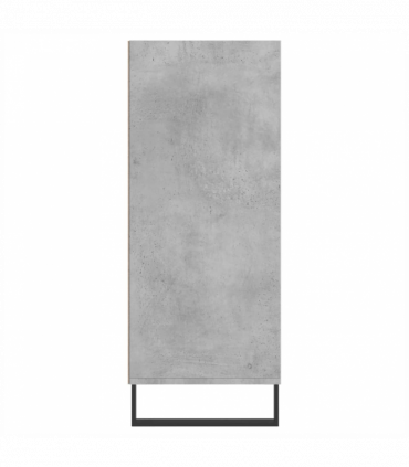 vidaXL Highboard Concrete Grey 57x35x90 cm Engineered Wood