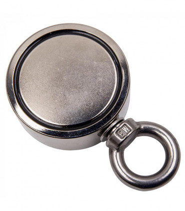 120kg Strong Magnet Fishing Metal Detector 10m Rope Double Side Neodymium