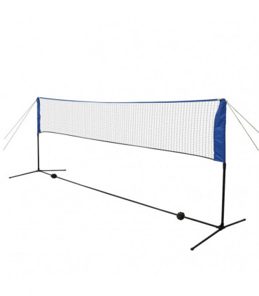 Badminton Net Set with Shuttlecocks 300x155 cm