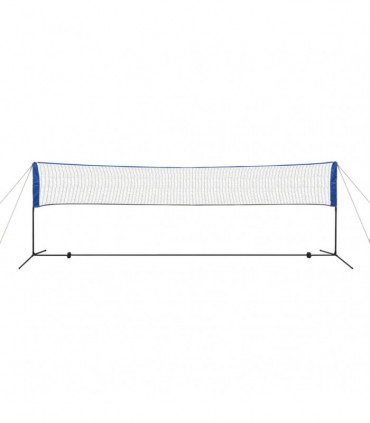 Badminton Net Set with Shuttlecocks 500x155 cm