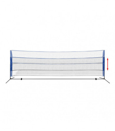 Badminton Net Set with Shuttlecocks 500x155 cm