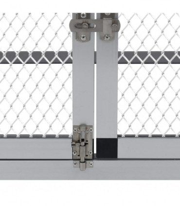 Chicken Coop with Runs and Nest Box Aluminium