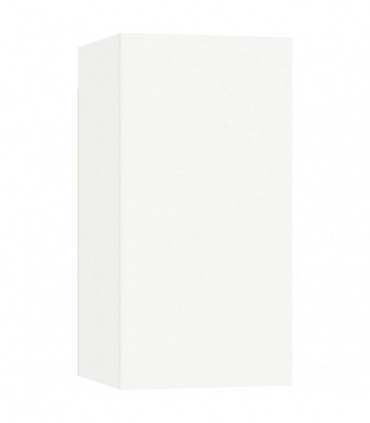 vidaXL 4 Piece TV Cabinet Set White Engineered Wood