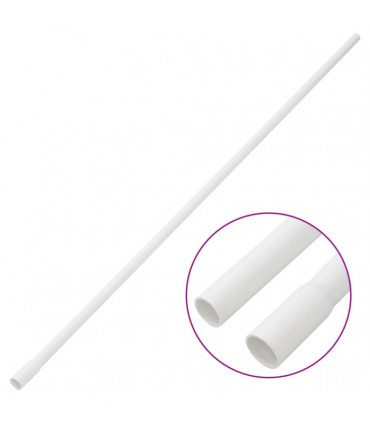 vidaXL Cable Trunkings with Clips Ø16 mm 10 m PVC